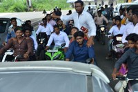 Happy Wedding Team Bike Rally at Guntur